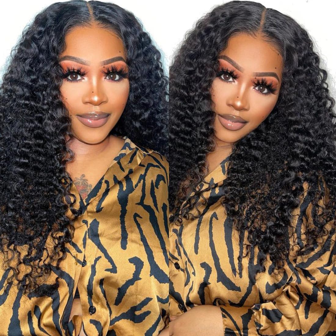 Premium Human Hair Bundles | Natural Black | Burmese Curly  with Twist Out Ends