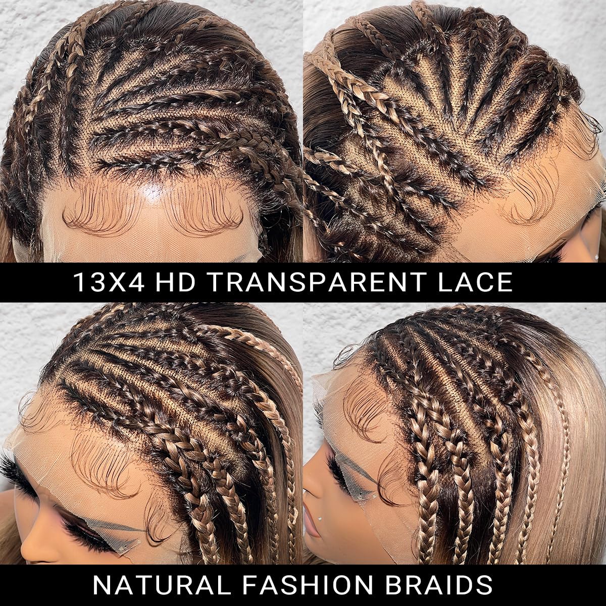Premium Human Hair Wig | Natural 1b/27 | Body Wave | 13x4 HD Transparent Lace | 20"