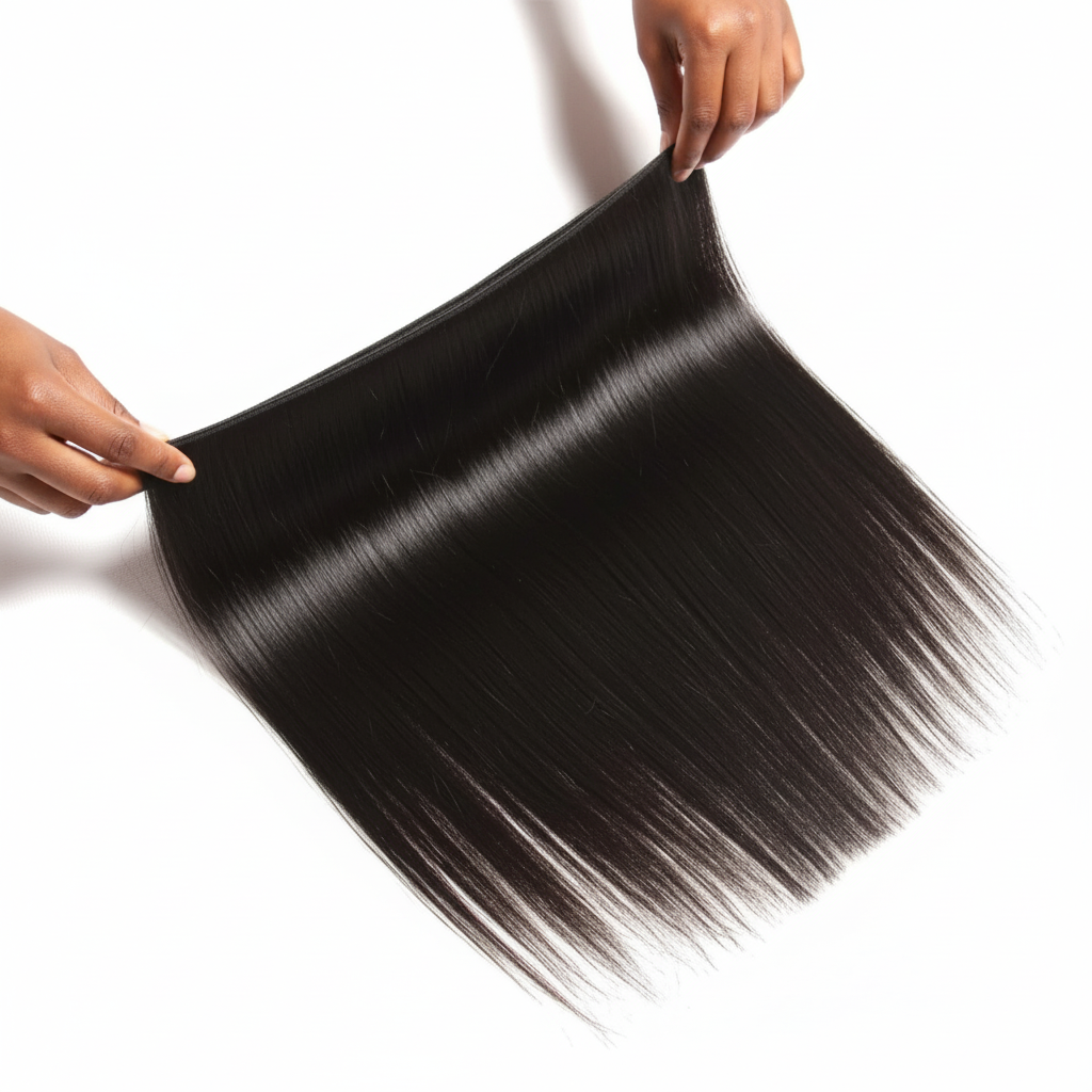 Premium Human Hair Bundles | Natural Black | Malaysian Straight