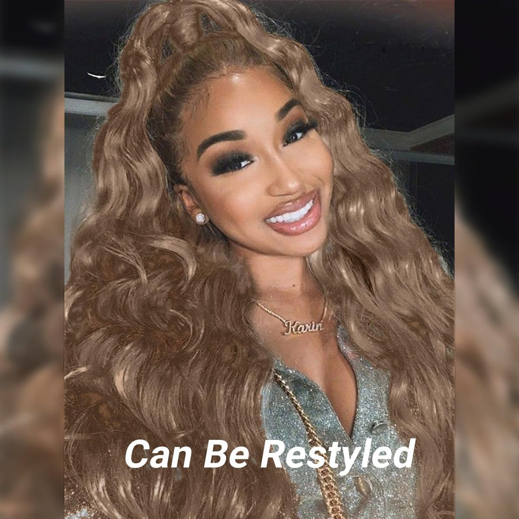 Premium Human Hair Wig | Natural 1b/27 | Body Wave | 13x4 HD Transparent Lace | 20"